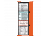 WhiteCoat Clipboard® Trifold - Orange Occupational Therapy Edition